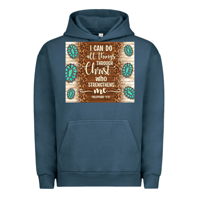 I Can Do All Things Through Christ Who Strengthens Urban Hoodie by TumblerDesignByShophia | Teevron