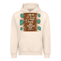 Sandshell i can do all things through christ who strengthens Urban Hoodie - TumblerDesignByShophia