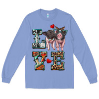 Colony Blue love baby pigs Long Sleeve Tee - Artiststas