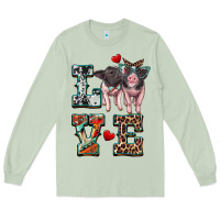 Matcha love baby pigs Long Sleeve Tee - Artiststas