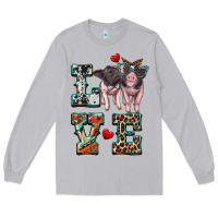Moon Dust love baby pigs Long Sleeve Tee - Artiststas
