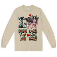 Mushroom love baby pigs Long Sleeve Tee - Artiststas