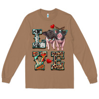Toasted Coconut love baby pigs Long Sleeve Tee - Artiststas
