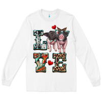 White love baby pigs Long Sleeve Tee - Artiststas