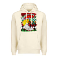 Sandshell Christmas Brushstrokes Moon Premium Hoodie - Bettercallsaul