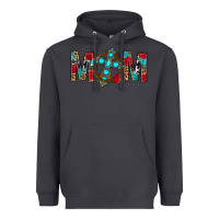 Smoke Western Mom With Cross Heavyweight Hoodie - BundleAndBundleShop