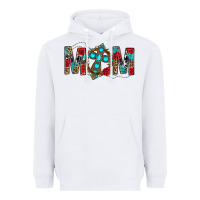 White Western Mom With Cross Heavyweight Hoodie - BundleAndBundleShop