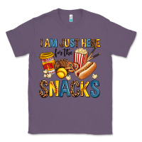 Lavender i am just here for the snacks Classic Tee - AdoDesignShop