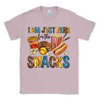 Lilac i am just here for the snacks Classic Tee - AdoDesignShop
