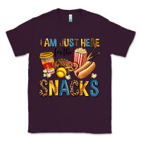 Plum i am just here for the snacks Classic Tee - AdoDesignShop