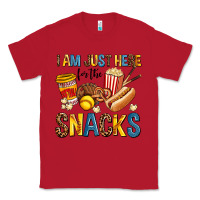 Red i am just here for the snacks Classic Tee - AdoDesignShop