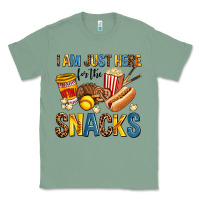 Sage i am just here for the snacks Classic Tee - AdoDesignShop
