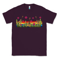 Plum mexican sombrero guitar libbey glass Classic Tee - BundleAndBundleShop