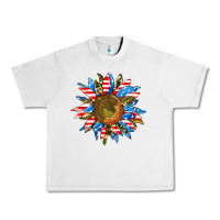 Lunar Rock sunflower front Urban Heavy Tee - AdoDesignShop