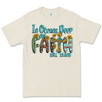 Bone in oceans deep faith will stand Premium Tee - texasbilliewilder