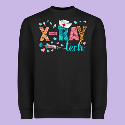 X Ray Tech Heavyweight Sweatshirt Designed By Bundleandbundleshop