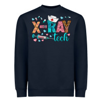 Navy x ray tech Heavyweight Sweatshirt - BundleAndBundleShop