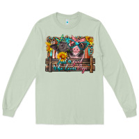 Matcha just a girl who loves pigs Long Sleeve Tee - Artiststas