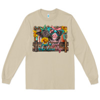 Mushroom just a girl who loves pigs Long Sleeve Tee - Artiststas