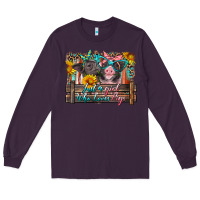 Plum just a girl who loves pigs Long Sleeve Tee - Artiststas