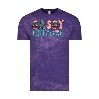 Cloud Purple sassy little soul Vintage Tee - JahusDesignShop