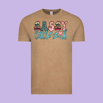 Sassy Little Soul Vintage Tee Designed By Jahusdesignshop