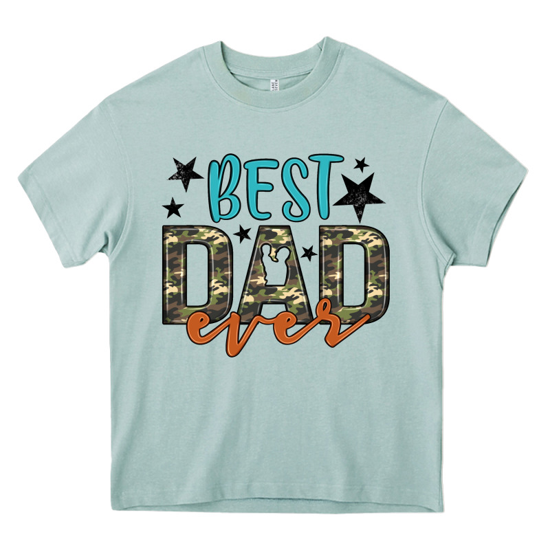 Best Dad Ever Heavy Core Tee by Artiststas | Teevron