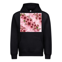 Black hibiscus flowers with glitter Urban Hoodie - TumblerDesignByShophia
