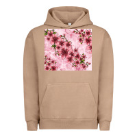 Pigment Burro hibiscus flowers with glitter Urban Hoodie - TumblerDesignByShophia