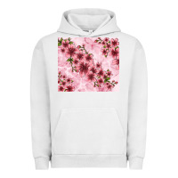 Pigment Lunar Rock hibiscus flowers with glitter Urban Hoodie - TumblerDesignByShophia
