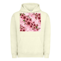 Pigment Pistachio hibiscus flowers with glitter Urban Hoodie - TumblerDesignByShophia