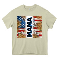 Mossy American mama Heavy Core Tee - RanaPortraitStore