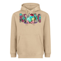 Mushroom Western Mom With Easter Heavyweight Hoodie - BundleAndBundleShop
