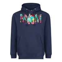Navy Western Mom With Easter Heavyweight Hoodie - BundleAndBundleShop