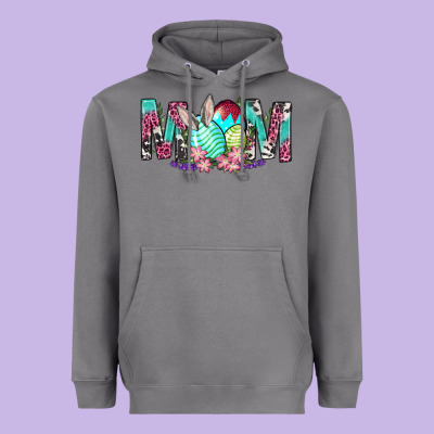 Western Mom With Easter Heavyweight Hoodie Designed By Bundleandbundleshop