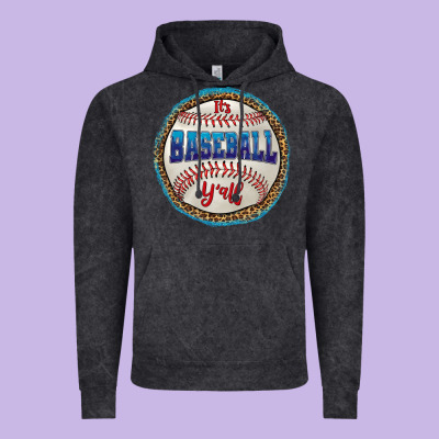 It's Baseball Y'all Vintage Hoodie Designed By Hra Design Shop