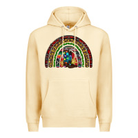 Pina Colada Christmas cowboy boots rainbow Premium Hoodie - RanaPortraitStore