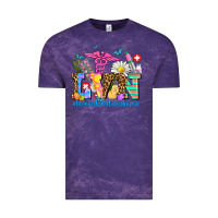 Cloud Purple easter lvn licensed vocational nurse Vintage Tee - AdoDesignShop