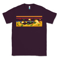 Plum taco and nachos libbey glass Classic Tee - BundleAndBundleShop