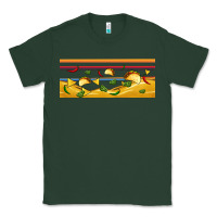 Sports Green taco and nachos libbey glass Classic Tee - BundleAndBundleShop