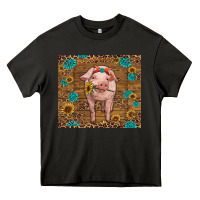 Asphalt baby pig Heavy Core Tee - RanaPortraitStore
