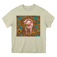 Mossy baby pig Heavy Core Tee - RanaPortraitStore