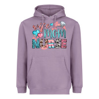 Lavender Wife Mom Nurse Heavyweight Hoodie - BundleAndBundleShop