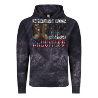 Cloud Black I'm Not Just A Daddy's Little Girl Vintage Hoodie - CowhideDigitalArt