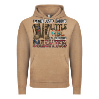 Vintage Coffee I'm Not Just A Daddy's Little Girl Vintage Hoodie - CowhideDigitalArt