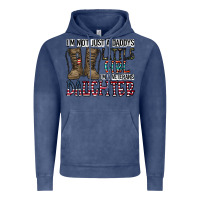 Vintage Denim I'm Not Just A Daddy's Little Girl Vintage Hoodie - CowhideDigitalArt