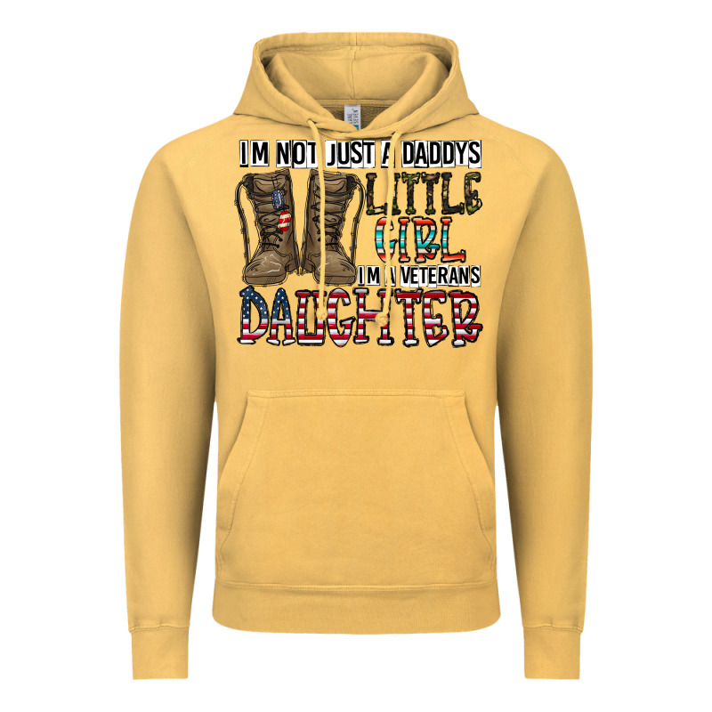 I'm Not Just A Daddy's Little Girl Vintage Hoodie by CowhideDigitalArt | Teevron