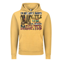 Vintage Mustard I'm Not Just A Daddy's Little Girl Vintage Hoodie - CowhideDigitalArt