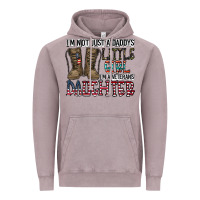 Vintage Zinc I'm Not Just A Daddy's Little Girl Vintage Hoodie - CowhideDigitalArt