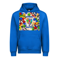 Cobalt different is beautiful Urban Hoodie - TumblerDesignByShophia